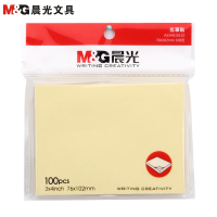 晨光(M&G)YS-04优事贴便条纸 10本 100页/本 7.6*10.2CM彩色便条贴便签纸便利贴办公用品(BY)