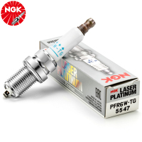 NGK双铂金火花塞 PFR6W-TG 5547 单支装 适用于奥迪A6L