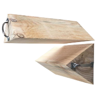 三角木止退器 停车定位器挡车器大型货车油罐车止滑器阻车器 (300*300*150)一个