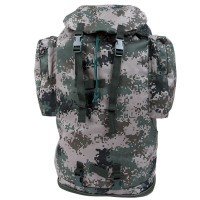 兵行者07寒区携行具背包军训男背囊旅行70L升大容量01B寒区携行支架 林地数码