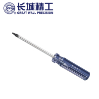 长城(THE GREAT WALL)284030 蓝透双色彩条柄花型螺钉旋具 T30(单位:个)