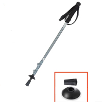 北山狼(BSWolf)登山杖折叠户外超轻爬山拐杖伸缩手杖男女防滑徒步登山装备 蓝色