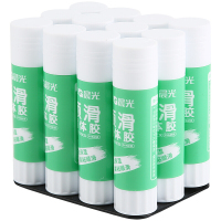 晨光(M&G) ASGN7105固体胶文具幼儿园学生手工diy胶棒顺滑固体胶办公用品 固体胶36g顺滑固体胶 12支/盒