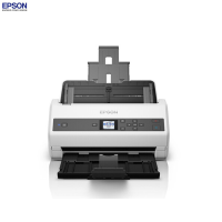 爱普生(EPSON)DS-870 A4馈纸式高速彩色文档扫描仪 双面扫描/65ppm (原厂三年保修) 不带扫描枪