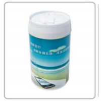 雨森 YJ619易拉罐湿巾系列 100个装