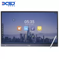 鼎创视界(DCSJ)晶彩pro系列 65英寸4K高清双系统 智能会议平板 多媒体交互式电子白板 教学一体机