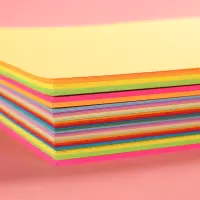 新品热卖彩色纸复印纸手工精美折纸学生教学DIY专用纸a4-10色100张