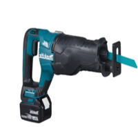 makita 牧田 18V锂电充电式往复锯马刀锯迷你电锯户外手提伐木锯DJR187RME (两电一充4.0ah)