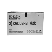 京瓷(KYOCERA) TK-5223 原装黑色粉盒 适于ECOSYS P5021cdn墨粉 P5021cdw碳粉