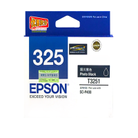 爱普生 325 原装黑色墨盒T3250 T3251 T3252 T3253 T3254 Epson 适用机型P408