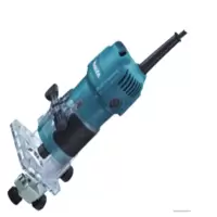 makita 牧田 修边机电动工具木工小罗机 木工修边机 开槽机雕刻机电木铣木工装修3709