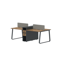 醇悦 定制德比系列 四人员工位 2300*1200*750