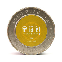 金碗钉-G30 特级50g*1 圆罐装龙井茶茶叶茗茶(盒)