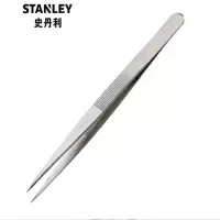 史丹利(STANLEY)94-518-23 尖头防滑长镊子175mm