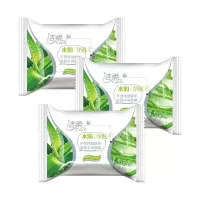 洁柔 湿巾 水润净肤迷你湿巾8片*3包 一次性湿巾 擦手巾