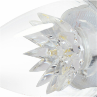 FSL 佛山照明 晶钻系列C38尖泡银色 家用吊灯灯泡蜡烛尖泡灯 7W