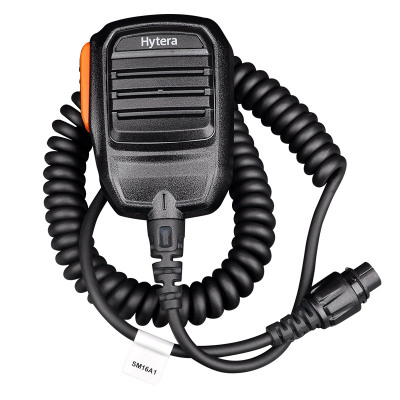 海能达(Hytera)SM16A1 车载对讲机手咪 肩咪对讲机配件适配海能达MD780/MT680车载台 黑色