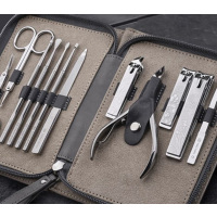 777(THREE SEVEN)-NTS-6012 12件套(眉毛剪/鼻毛剪/耳挖/死皮推/死皮铲/死皮刀/指甲锉/斜口