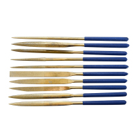 长城(THE GREAT WALL)4*160mm 长城精工镀钛金刚石什锦锉 413933