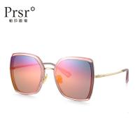 帕莎新款时尚太阳镜女士时尚大框蝶形眼镜复古经典小脸墨镜