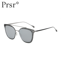 帕莎尼龙太阳镜女士方形墨镜大框小脸开车反光镜