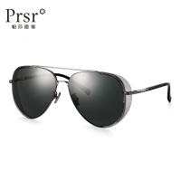 帕莎新款时尚偏光太阳镜男士复古飞行员眼镜大框小脸墨镜
