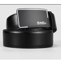 金利来皮具时尚百搭牛皮皮带自动扣商务磨砂男士皮带
