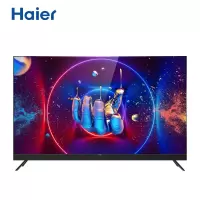 海尔(Haier)电视55英寸液晶超高清全面屏大电视机杜比音效55V81 黑色