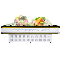 五洲伯乐(WUZHOUBOLE)SWD-3000 3米铜管海鲜柜 商用生鲜冷藏柜 肉食保鲜展示柜 推拉门冰柜 卧式冷柜