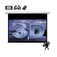JAVES 200寸英寸4:3电动幕布投影仪幕布投影幕投影机幕布
