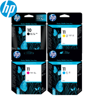 惠普(HP)彩色原装墨盒四色套装C4844A 10-11号