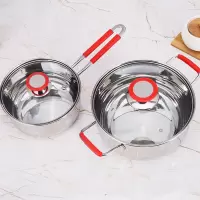 火象 (Fire elephants) 小时代不锈钢二件套锅具 汤锅24cm奶锅16cm HXG-TZ074