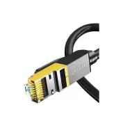山泽CAT7类纯 铜 镀金双屏 蔽 成品20米/条 网 线