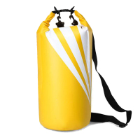 北山狼 户外游泳包漂流沙滩防水包收纳袋潜水手机防水袋节装备 30L黄色