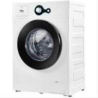 TCL 6.5公斤 全自动滚筒洗衣机 一键便捷 中途添衣 智能感知 高温自洁除菌 (芭蕾白) TG-V65