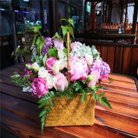 Zs-礼仪花束 鲜花 盆景 定制(30cm)