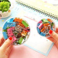 得力(deli) 8487-19mm微笑长尾夹筒装(40只/筒)(5筒装)