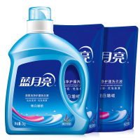 蓝月亮 亮白 洗衣组合:薰亮白2kg+薰亮白袋1kg×2