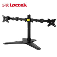 乐歌(Loctek) D2D双屏液晶显示器支架桌面万向旋转升降电脑支架伸缩底座 1个