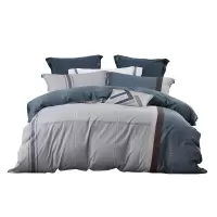 企购优品 凯乐尔纯棉床上用品6件套(枕头、被子、床单、被罩、枕巾、枕套)