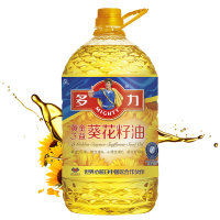 多力金3益葵花籽油5L 葵花籽油富含维生素A物理压榨桶装米面粮油正品保证