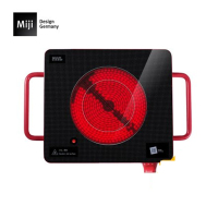 米技 电陶炉 home Cube2西瓜红德国米技炉 家用 电磁炉 迷你静音不挑锅 远离高频辐射肖特面板