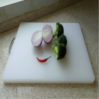 JERIS 厨房方形塑料菜板PE菜板砧板案板粘板菜墩切菜板60*40*3cm