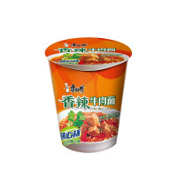 康師傅随心杯香辣牛肉杯59g*12杯/箱