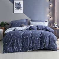 水星家纺 全棉印花儿童三/四件套 流星 床上用品