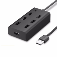 [苏宁自营]优越者 USB2.0 4口HUB Y-2179BWH 0.6米 计价单位:个