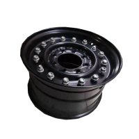 东风猛士EQ2050配件猛士钢圈车轮轮毂钢圈37X12.5R16.5LT