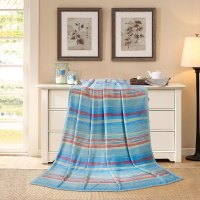 水星家纺-清漾抗菌法兰绒毯