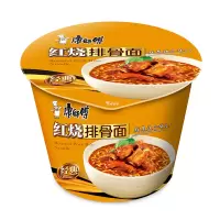 康師傅红烧排骨桶面105g*12桶/箱