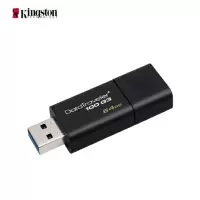 金士顿(Kingston)DT100G3 64GB USB3.0 U盘 黑色